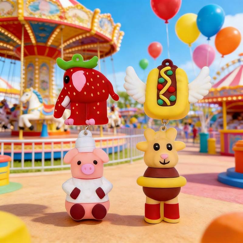 15pcs Italian Brainrot Toys,67 Tralalero Tralala Action Figure Toys,Tung Tung Sahur Doll 2.5in,Funny Animals,Meme Shark Collectible Doll Charm, Portable Cute Decor & Gift (Keychain Edition)