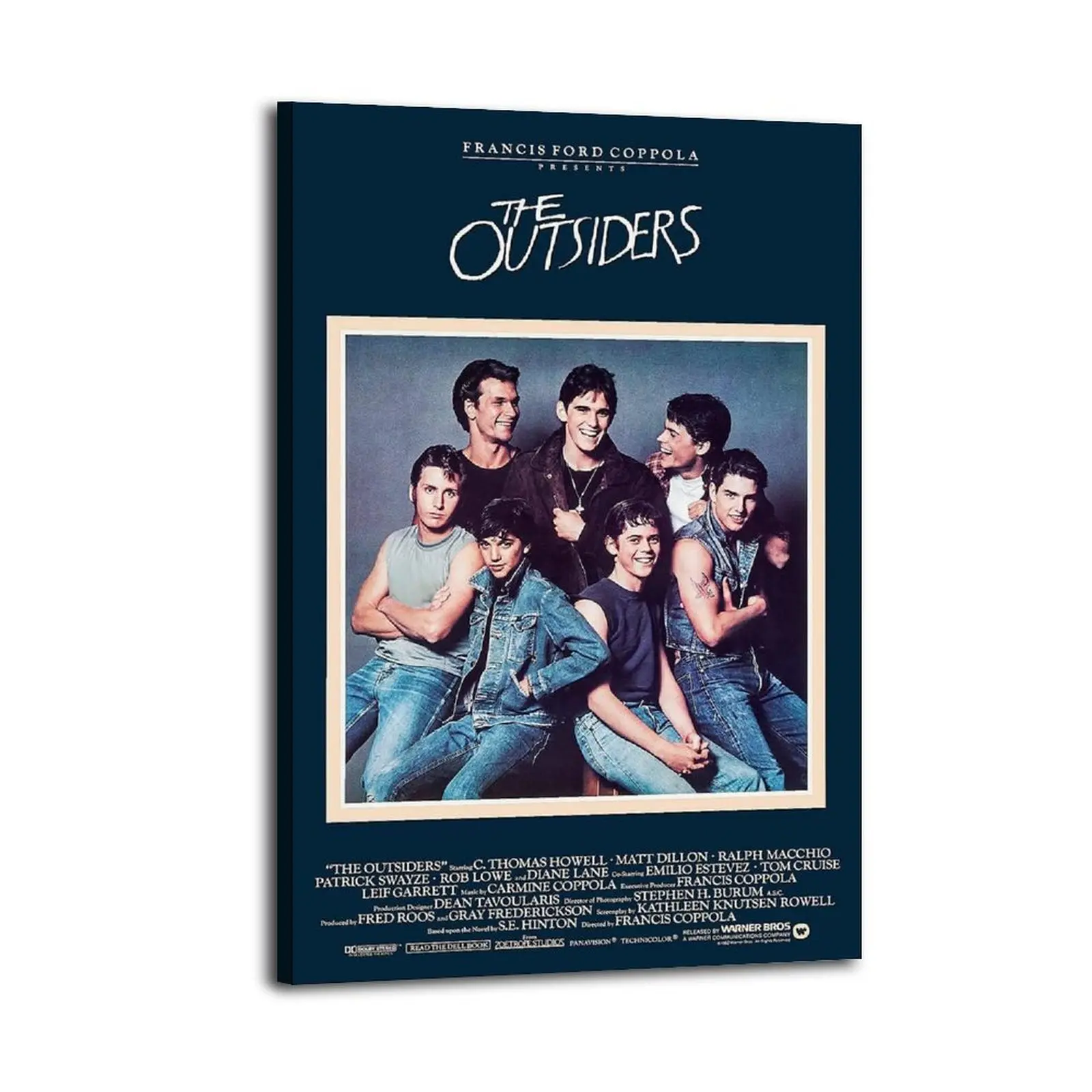 The Outsiders| Bedroom Art | Bathroom Art | Trendy Wall Art | Funky Wall Art