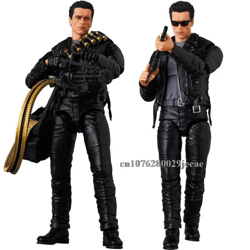 IN Stock MAFEX 176 199 Mafex The Terminator 2 Judgment Day T-800 6-Inch Action Figure Collection Model Toy Birthday Gifts 18cm