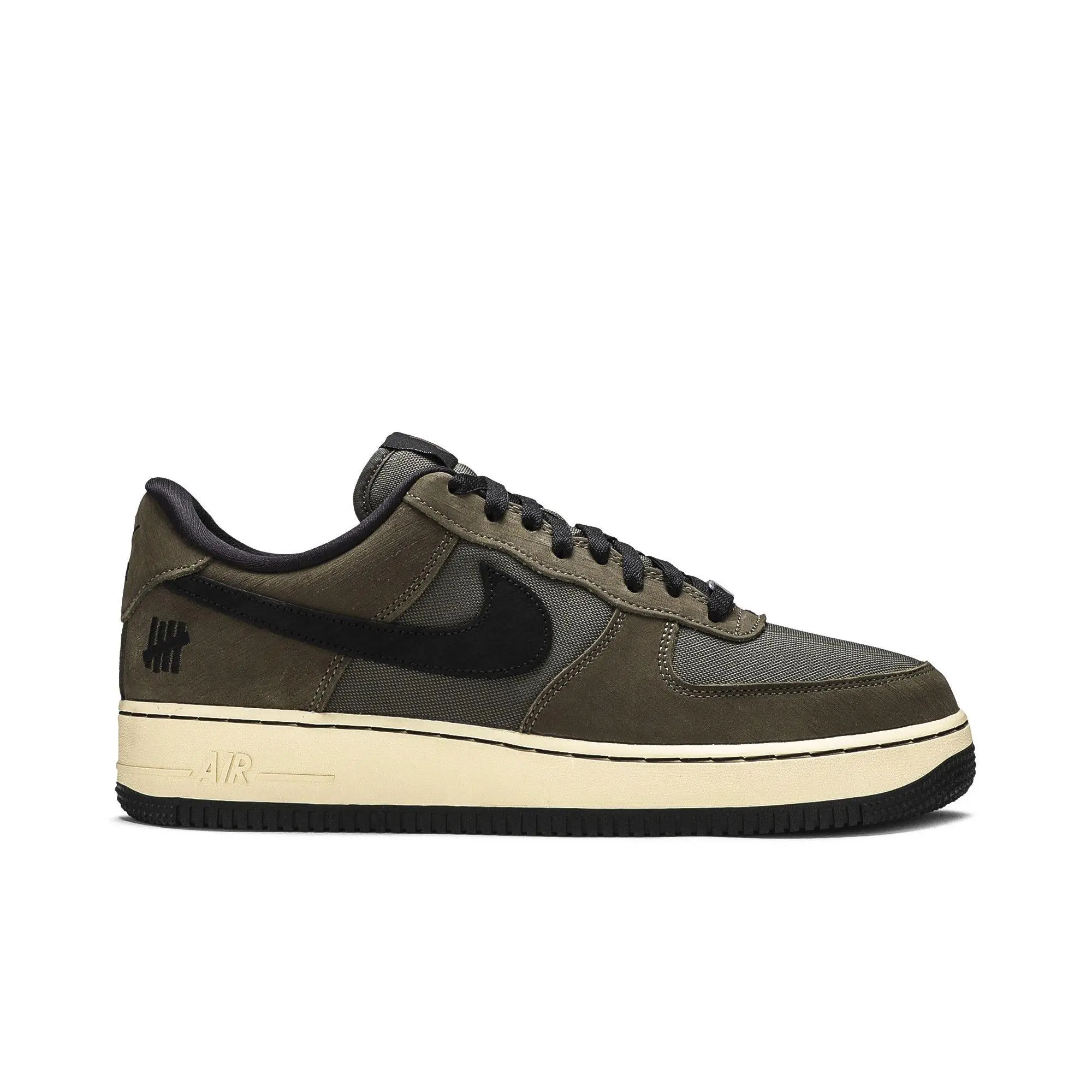 Undefeated x Nike Air Force 1 Low SP 'Ballistic' (Unisex) Cargo Khaki/Black sneakers DH3064 300