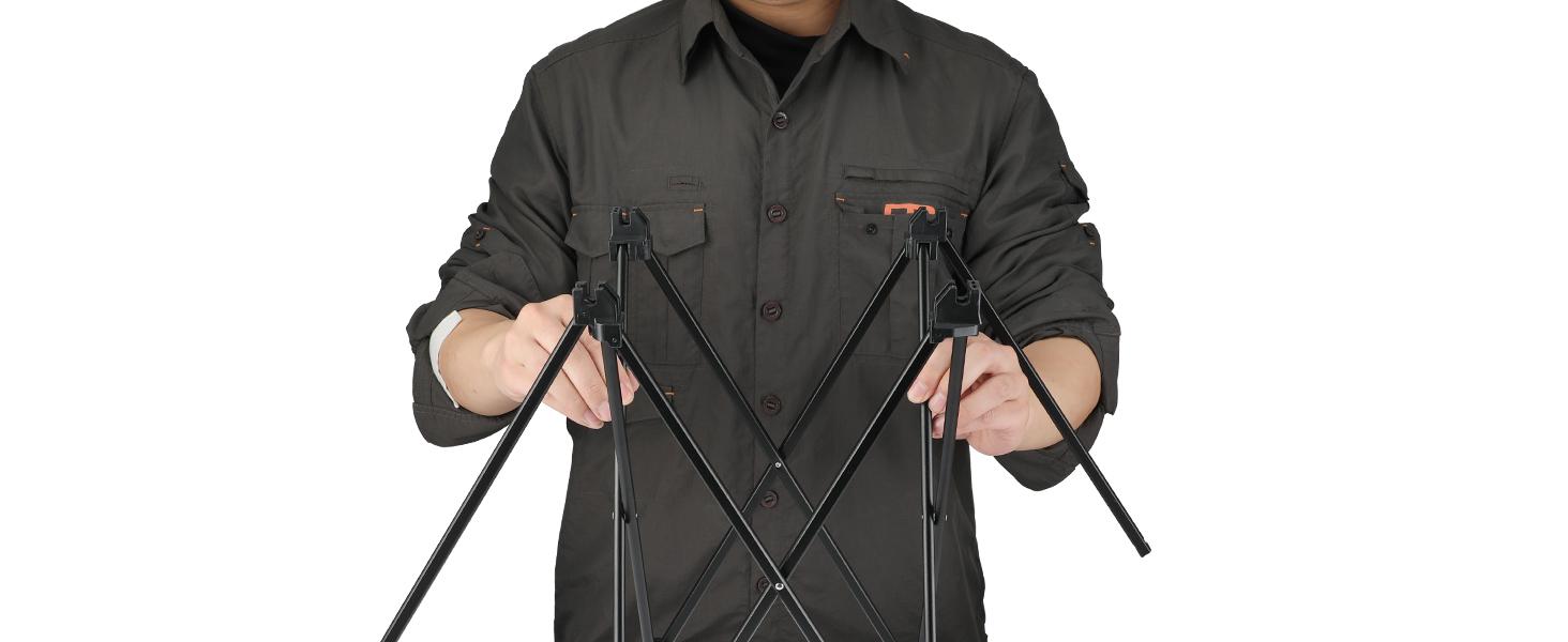 Portable Camping Side Table, Ultralight Aluminum Folding Beach Table with Carry Bag for Outdoor Cooking, Picnic, Camp, Boat, Travel