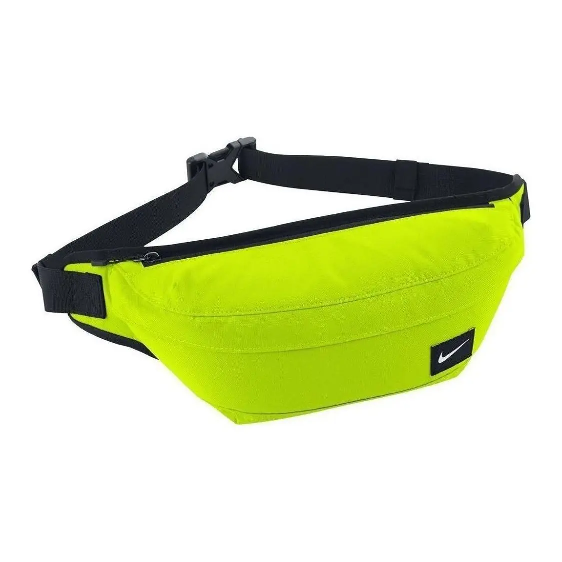 Nike Portable Fitness Polyester Chest and Waist Bag for Men and Women, Unisex Fluorescent Yellow