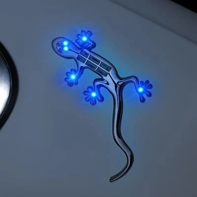 Solar Powered Car Alarm Sticker, Vibration & Light Sensor, 8 High Brightness LED, Auto Flash, for Cars, Trucks, Suvs