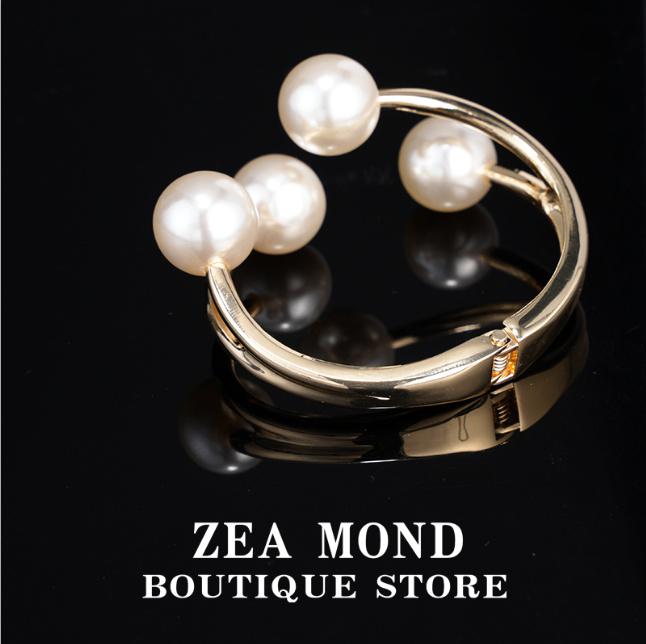 Acrylic Bead Women's Versatile Fashion Imitation Pearl Bracelet AS-SZ-1