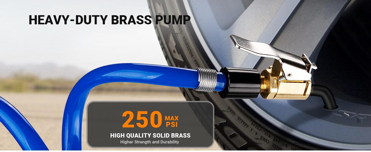 2 Pcs Brass Locking Tire Air Chuck, Tire Inflator Hose Adapter for Twist On Connection Convert to Lock On, No Air Leakage Air Compressor Pump Clip On Tire Chucks, Tire Nozzle with Tire Valve Thread 2 Pcs Brass Locking Tire Air Chuck, Tire Inflator Hose Adapter for Twist On Connection Convert to Lock On, No Air Leakage Air Compressor Pump Clip On Tire Chucks, Tire Nozzle with Tire Valve Thread