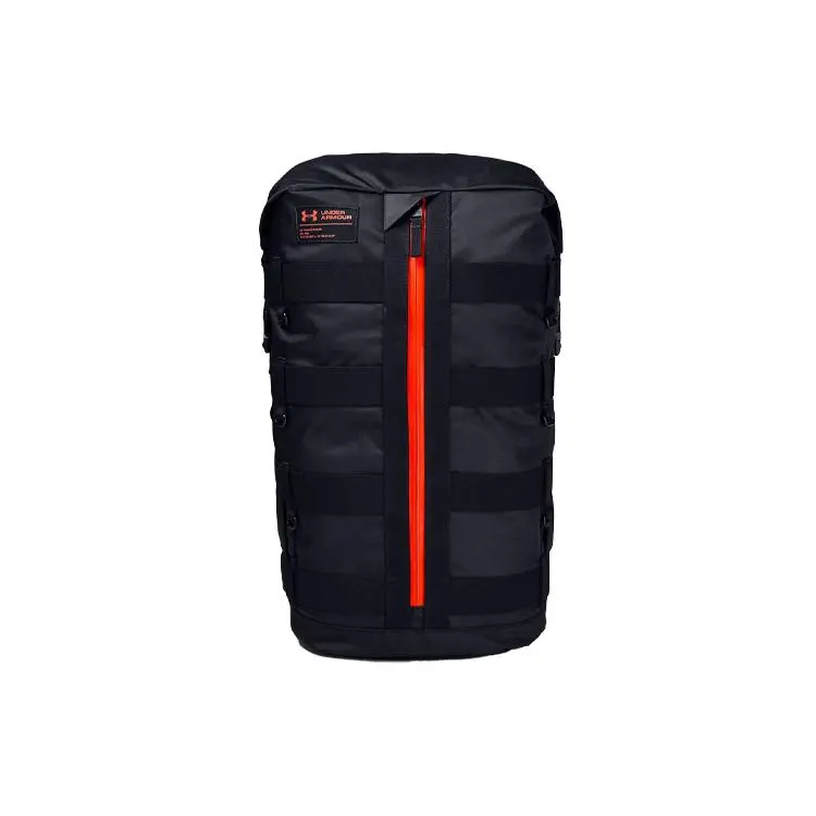 Under Armour Unisex UA Pursuit of Victory Backpack – Polyester Zip-Top School Bag – Black