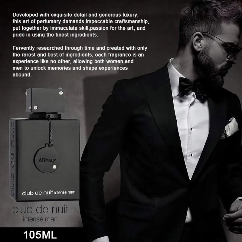 Armaf Club De Nuit Untold for Men 105ml/3.6oz, a long-lasting men's fragrance suitable for everyday wear and special occasions.