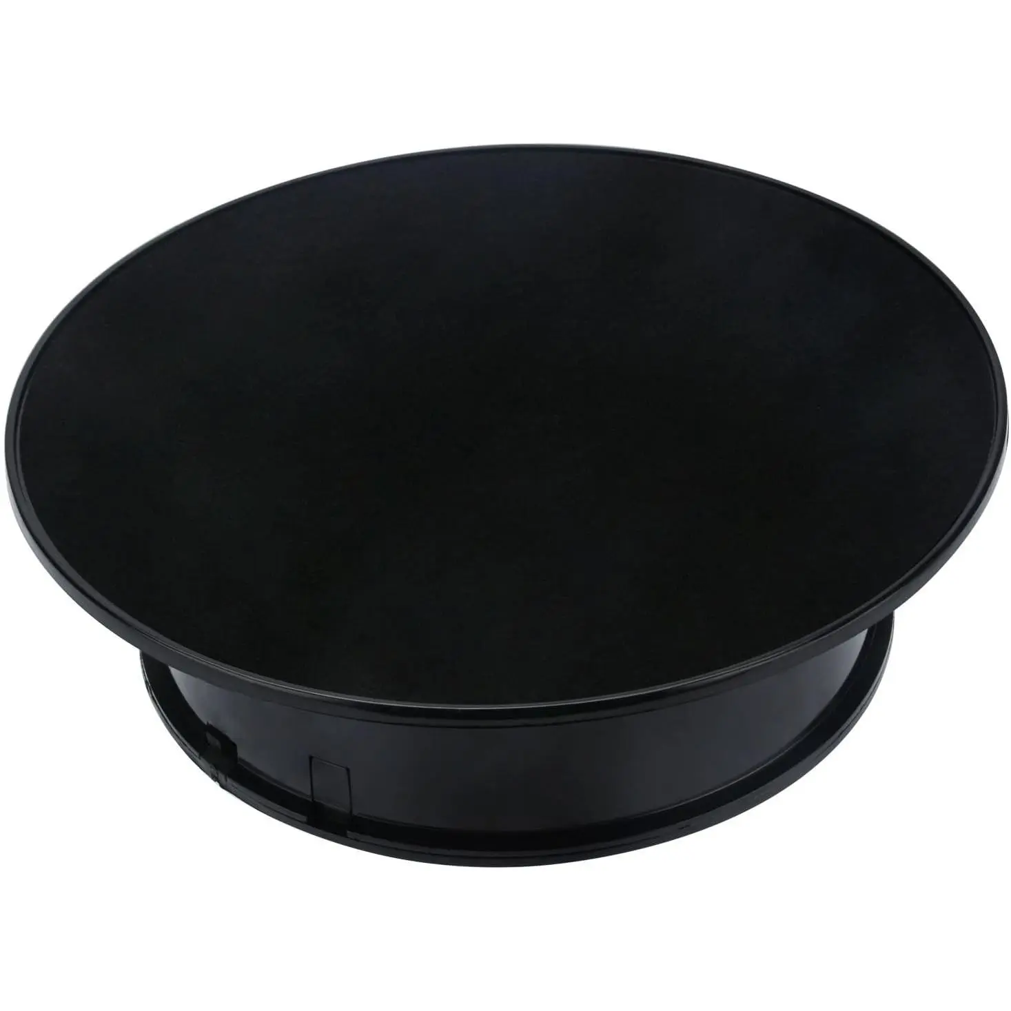 Black  Top Rotating Display Stand, Spinning Display Stand, Rotating Display for  Model Hobby Collectible Product and Other Small Stuff