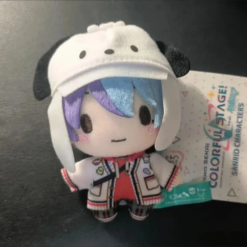 10cm Pjsk Plush Doll Toys Project Sekai Aoyagi Toya Stuffed Keychain Bag Pendant Shinonome Akito Backpacks Ornaments Toy Gift