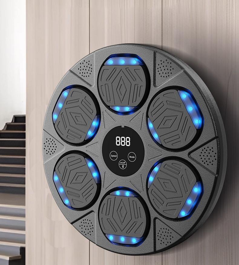 TikTok Shop Music Boxing Target with Bluetooth for Adults - Music-Based Punching Device with Included Boxing Gloves for Home Office & Gym Training