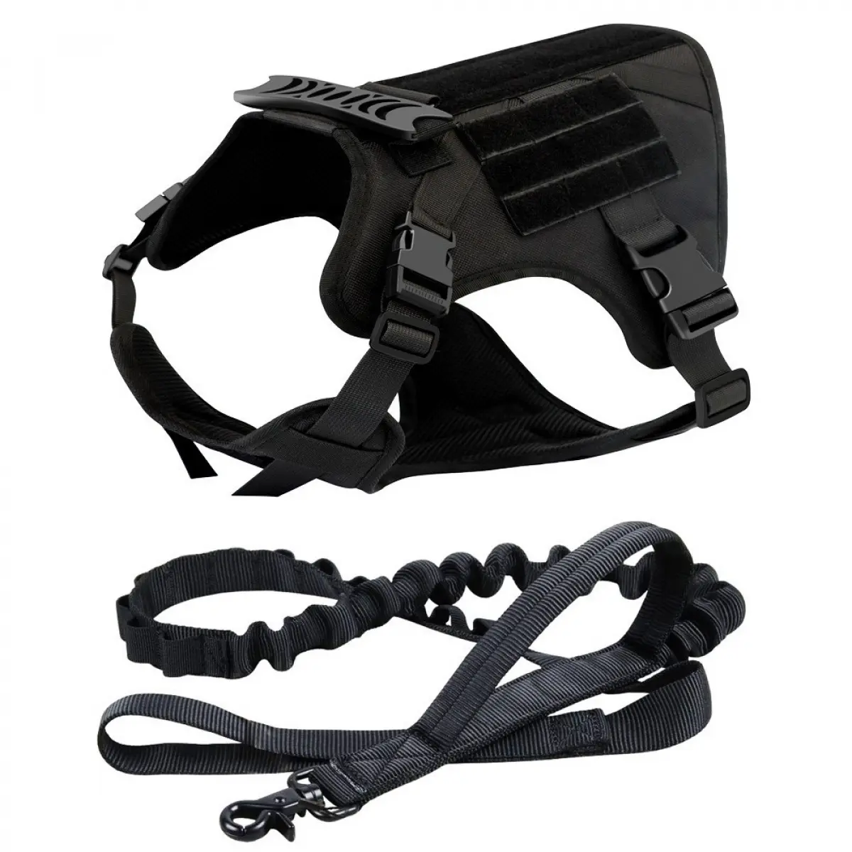 Tactical dog harness for medium and large dogs, no-pull, outdoor training chest harness, anti-pull dog vest with leash, adjustable dog vest with handle,Halloween,Ghost,Collar,Coffee,Santa,Claus,Christmas,Contoured,Paracord,Buckle Bracelets,Reindeer,Cat