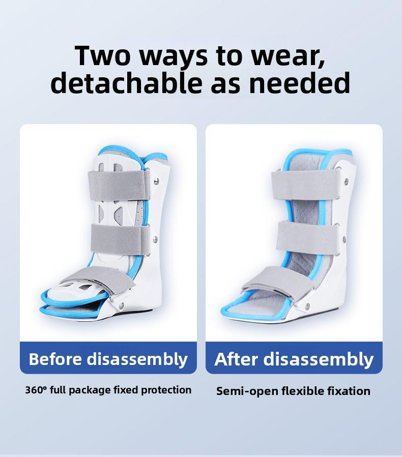 Children's ankle fixation brace, ankle support device, children's foot inversion and eversion support device