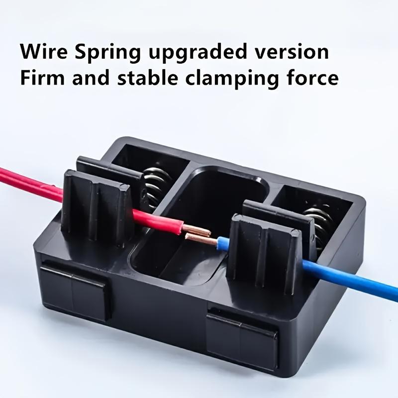 1pc Professional Wire Welding Fixture with Spring Clamp Design - Patented, Adjustable Mini Soldering Station for Quick Tightening & Release,Electrical Work Station | Adjustable Fixture | Durable Plastic Fixture, Wire Welding Station