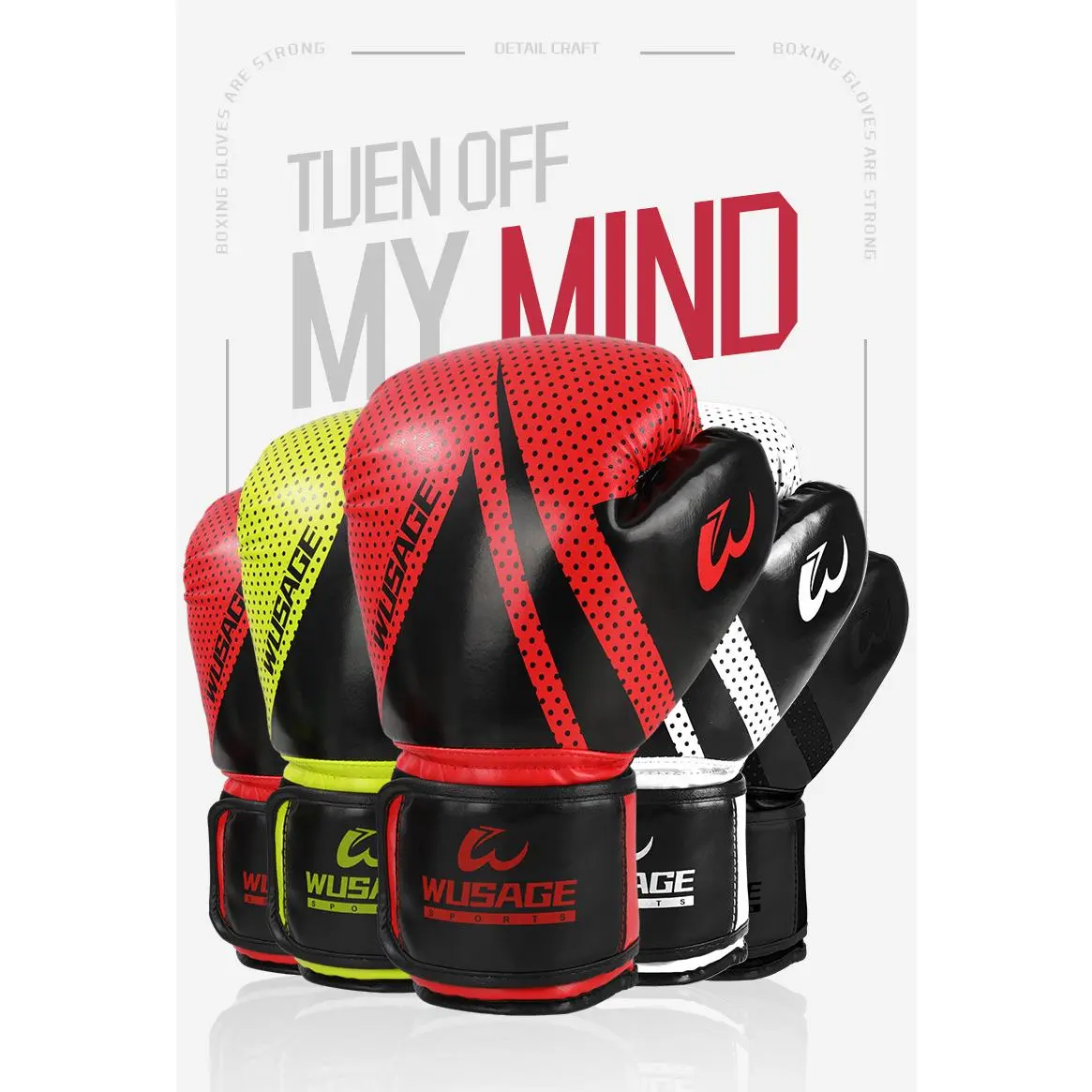 Adult Boxing Gloves for Heavy Bag Training, Sparring, Kickboxing and MMA Fighting