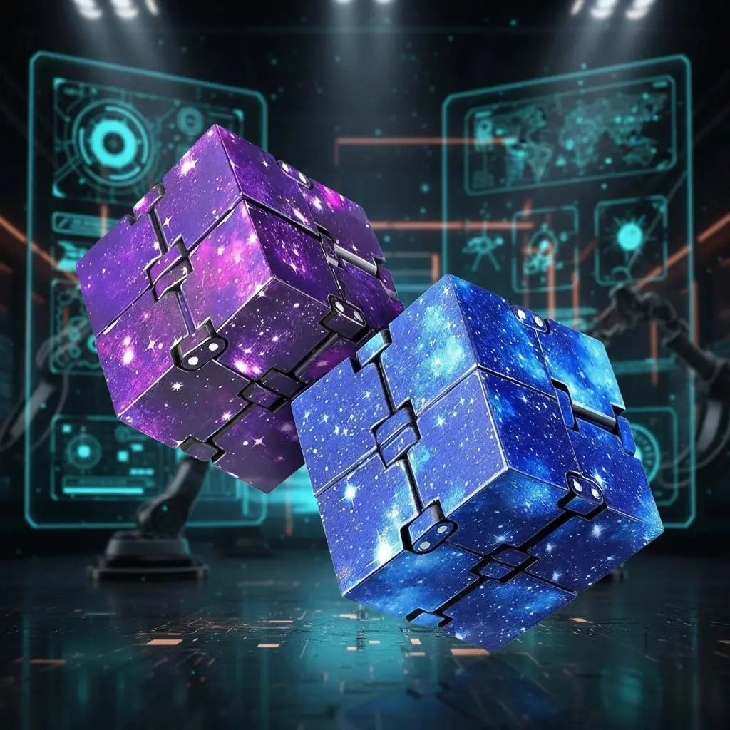 Infinity Cube Magic Finger Puzzle Game for Autism Children Adults relief giant yellow stretchy ideal party favor mysecret bun highland cow adjustable speed setting slime supply Cat Paw Mochi swap sparkly quick push bubble g stre twisty egg wa pc fidg funn