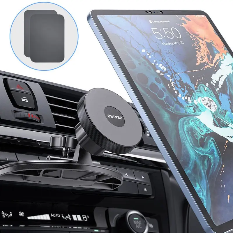 Ohlpro Magnetic CD Slot Car Mount, Magnetic Phone Holders, 360° Rotation Phone Tablet Holder, Universal Fit for iPhone Samsung Galaxy, Car Cell Phone Holder, Anti-Shake Stable Design