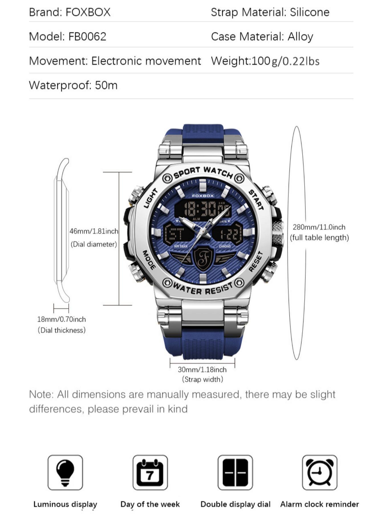Men's Business Round Dial Analog Quartz Watch, Waterproof Wristwatch, Water Resistant Wristwatch, Watch for Party, Everyday Accessory, Trendy All-match & Exquisite Watch for Birthday Gift with Box