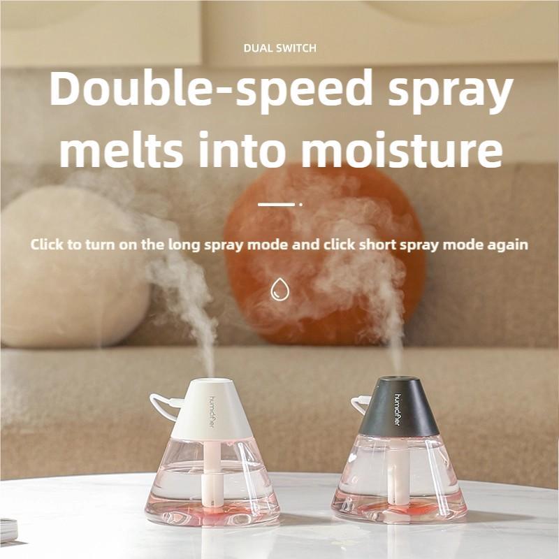 260ML Spray Diffuser, USB Plug-in Air Humidifier with Color Changing, Home Fragrance for Home Room Car Office