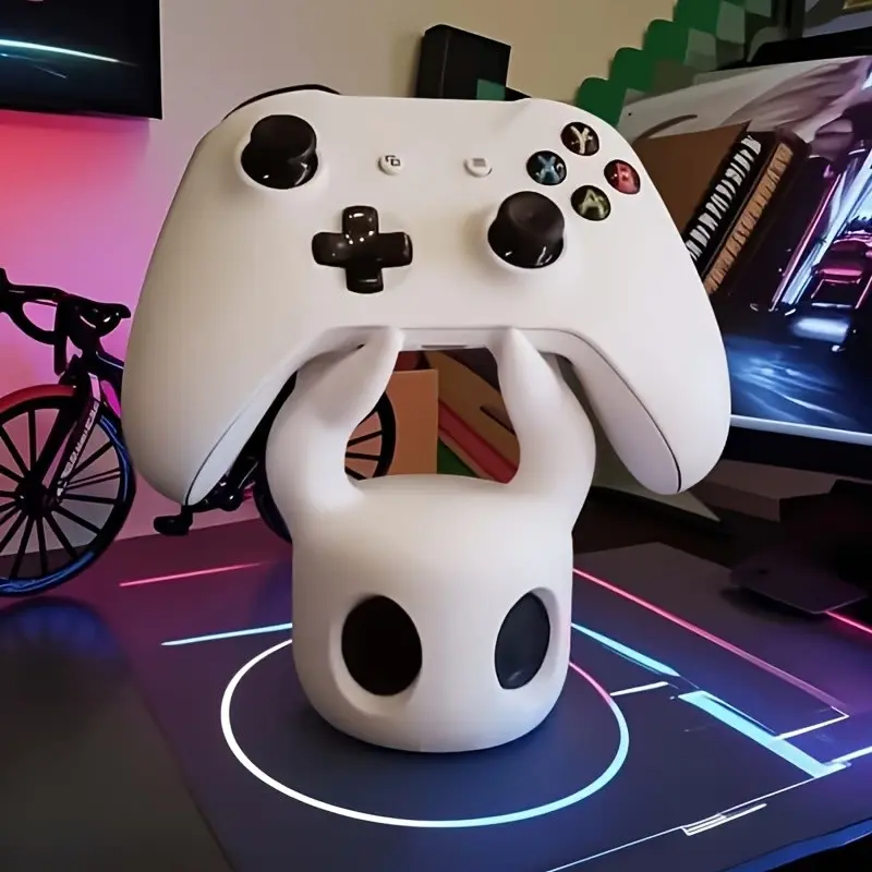 3D Printed Game Controller Stand, Gaming Controller Mount, Unique Player Gift, Durable Design, Stable Holder, Creative Gaming Accessory, Console Controller Accessories, Perfect for Console Players