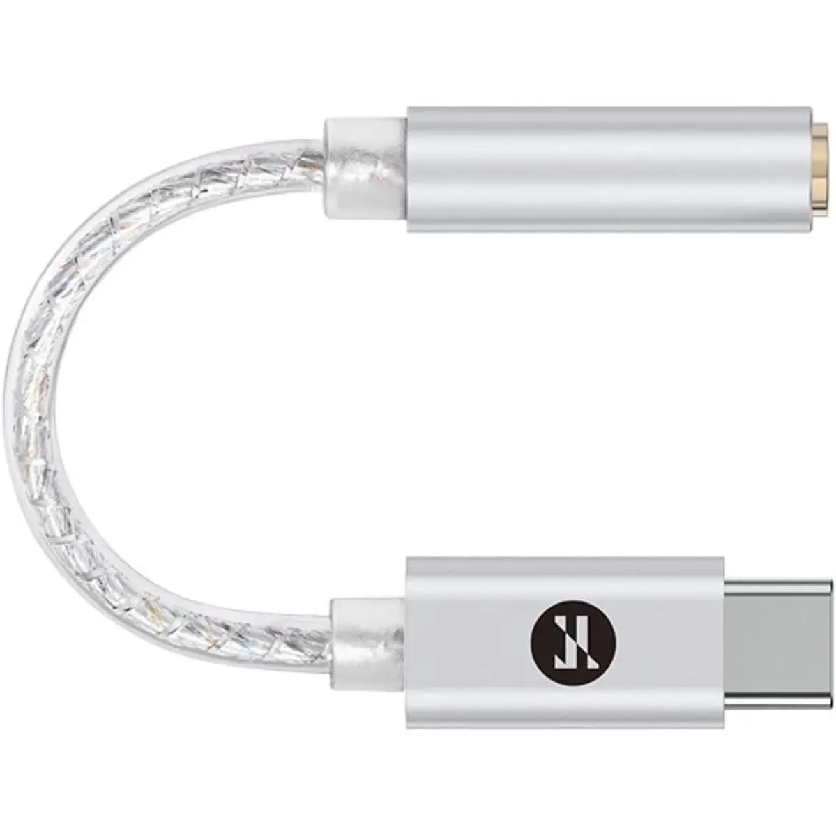JCALLY USB C to 3.5mm Headphone Audio Adapter Hi-Res 32bit/384KHz | IEM DAC AMP KT02H20 Chip, DSD128, -Plated IEM , iOS/Android/Windows Compatible USBC Headphone Adapter