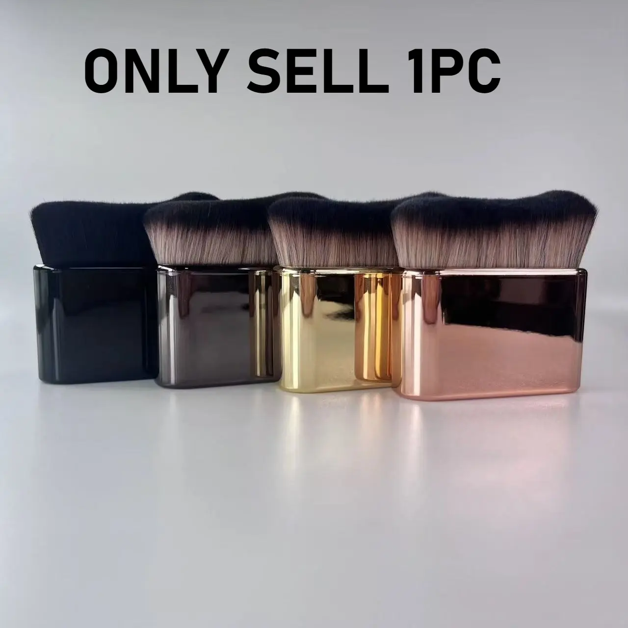 1PC Self Tan Brush Soft Body Makeup Brush Portable Self Tanning Brush Self Tanner Face Brush For Body & Leg Makeup Travel Makeup Brushes