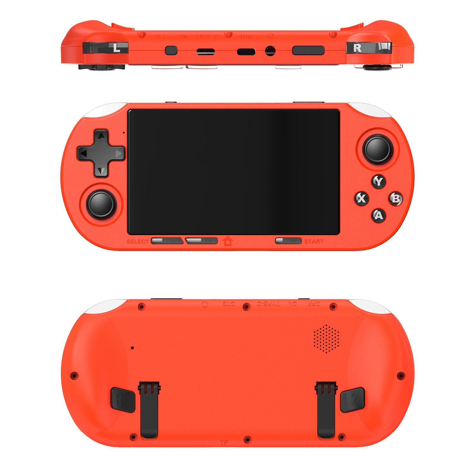 GAMINJA X9 Retro Handheld Video Game Console, IPS Screen Portable Handheld Game Player, Type-C Interface Gaming Console, Protective, Rechargeable Portable Console