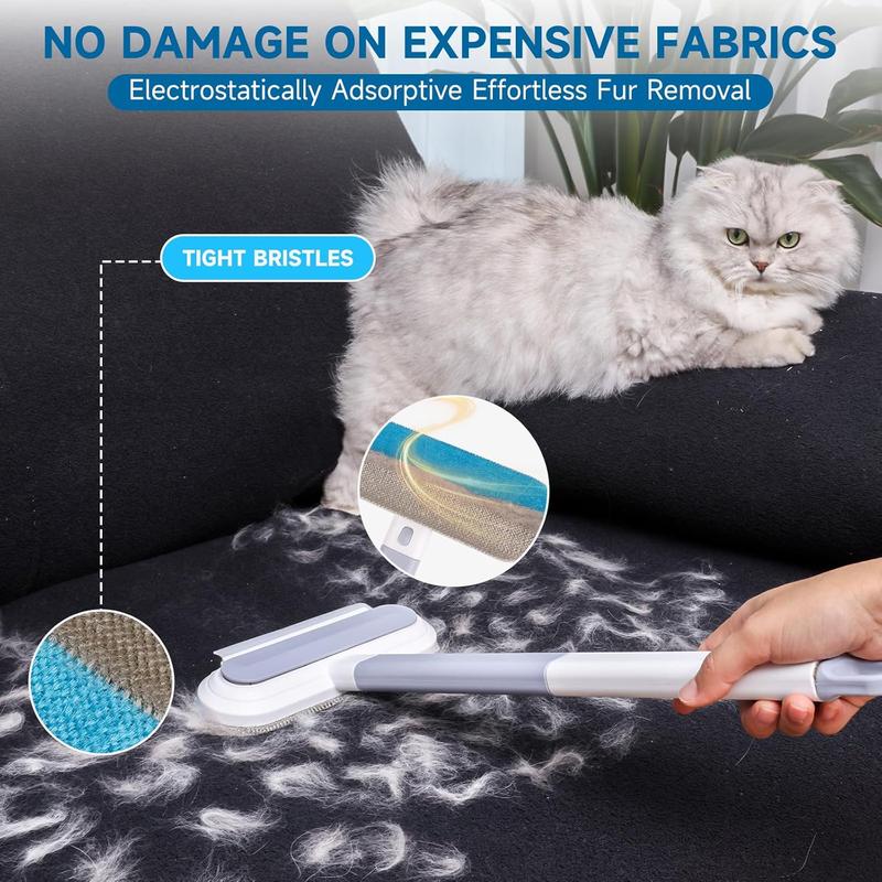 【BUY 1 GET 1 FREE】Pet Hair Removal Tool,Cat/Dog Hair Remover with Extra long Handle,Cat Lint Squeegee for Furniture,Carpet,Clothes, Bedding,Car,Window 【BUY 1 GET 1 FREE】Pet Hair Removal Tool,Cat/Dog Hair Remover with Extra long Handle,Cat Lint Squeegee for Furniture,Carpet,Clothes, Bedding,Car,Window