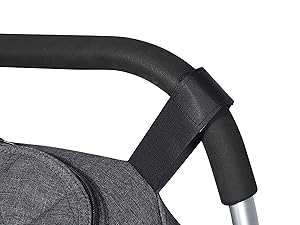 Winter Carseat Cover for Baby, Infant Car Seat Cover Compatible with Doona Car Seats, Zipper Access, Breathable, Rain, Snow and Wind Proof, Winter Baby Essentials Carrier Canopy, Dark Grey
