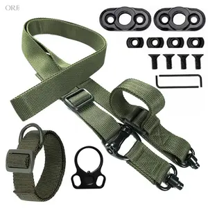 MS4 Multifunctional Waterproof Nylon Crossbody Shoulder Bag, Dual Shoulder Strap Outdoor Hunting Tactical Gear Backpack, Portable Wear Resistant Equipment Storage Pack for Camping Shooting Hiking