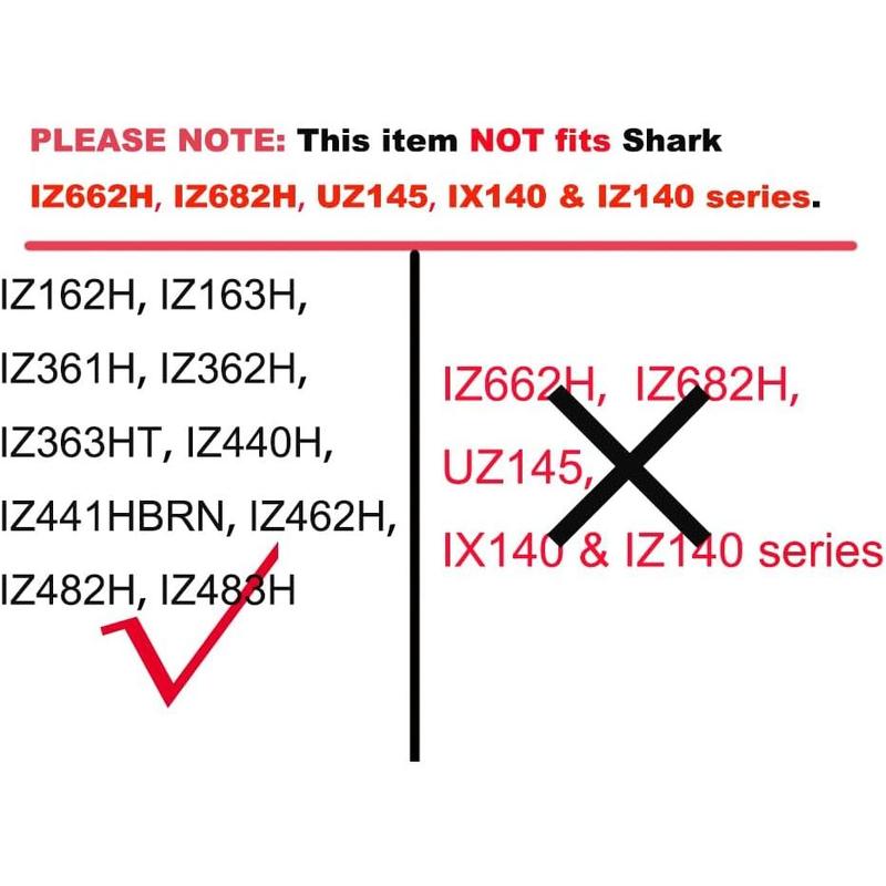 Filter Replacement for Shark IZ162H IZ163H IZ362H IZ363HT IZ440H IZ462H IZ483H Rocket Pet Pro Vertex DuoClean PowerFins Lightweight Cordless Stick Vacuum Part XHF161H 617FJ140 Filter Replacement for Shark IZ162H IZ163H IZ362H IZ363HT IZ440H IZ462H IZ483H Rocket Pet Pro Vertex DuoClean PowerFins Lightweight Cordless Stick Vacuum Part XHF161H 617FJ140