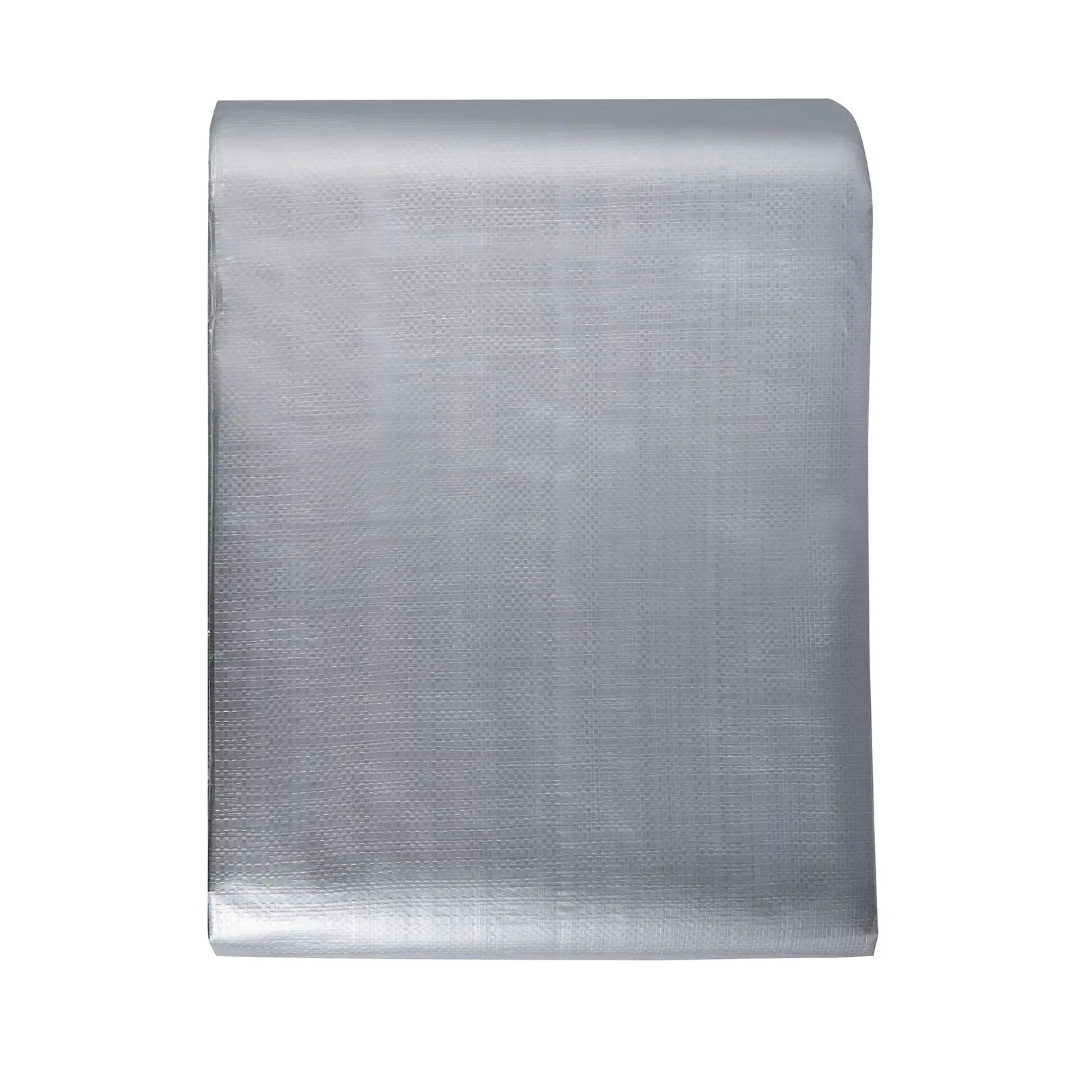 VEVOR Rectangular Waterproof Polyethylene Tarp, 16 x 20 ft 10 Mil Plastic Outdoor Cover (4.1 kg/9 lbs) - Tear-, UV-, Temperature-Resistant Tarpaulin with Reinforced Grommets & Sealed Corners (Silver/Brown)