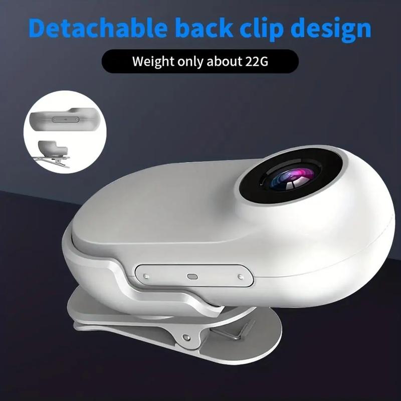 Wireless Dog Collar Camera HD 1080P Video Recording, Waterproof Pet Action Camera for Outdoor Adventures, Training Sessions, and Pet Monitoring