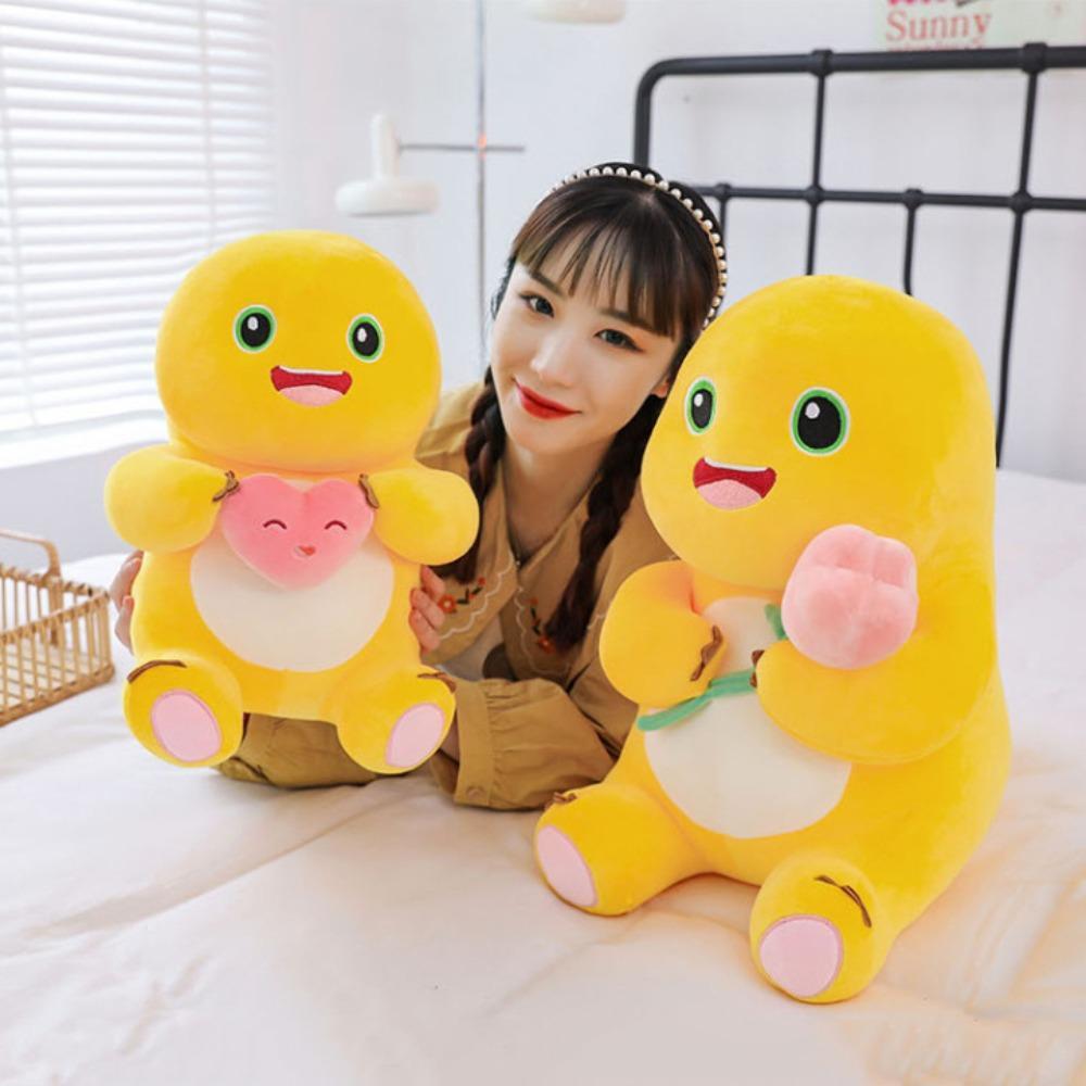 Milk Dragon Nailong Dragon Plush Toys Soft Plush Cute Milk Dragon Plush Doll Yellow Cartoon Nailong Milk Dragon Stuffed Toy