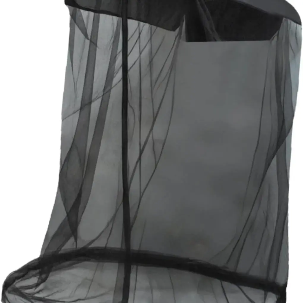 Outdoor Chair Mosquito Net with Protection, Waterproof Roof with Zipper Opening, Ideal for Camping and Hunting, Single Size, Chair Not Included