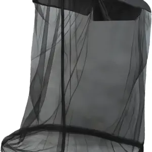 Outdoor Chair Mosquito Net with Protection, Waterproof Roof with Zipper Opening, Ideal for Camping and Hunting, Single Size, Chair Not Included