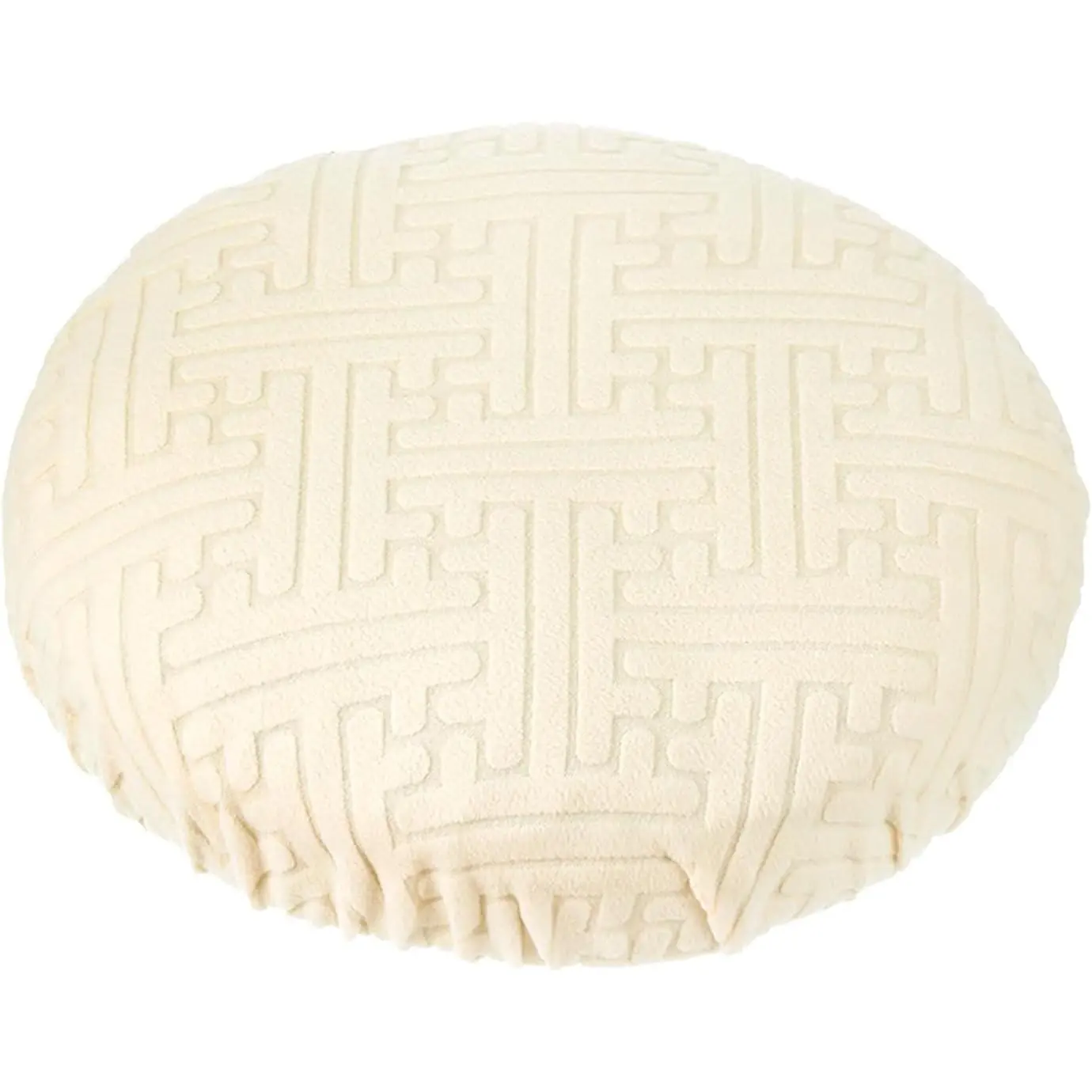 Stool Covers Round, Elastic Bar Stool Covers Washable Stool Cushion Slipcover Stretchy Bar Chair Seat Cover for 14-18 Inch Chairs, Beige