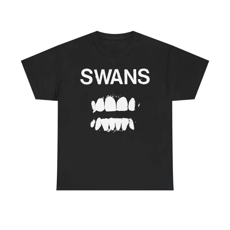 Swans The Seer Graphic Tee, Post-Punk Post-Rock Experimental Band Design, Unisex Heavy Cotton Tee, Comfortable, All‑Season Wear