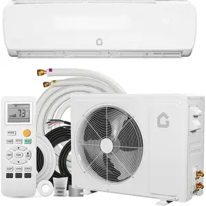 12000 BTU Mini Split Air Conditioner Heat Pump System, 19 SEER2 Inverter Mini Split AC/Heating System, Ductless Wall Mount AC Unit Cool Up to 750 Sq. Ft, Installation Kits, 115V