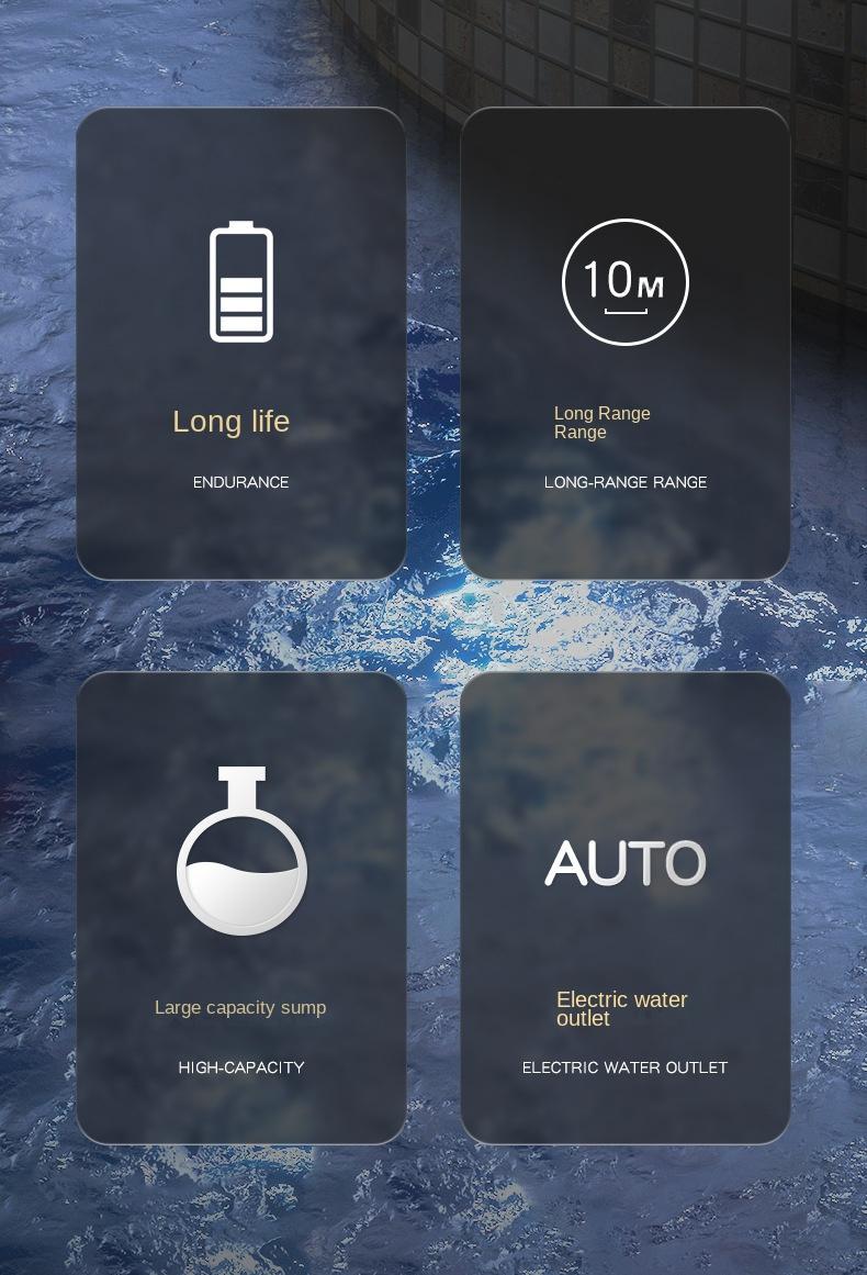 Electric Water Blaster High Capacity Motorized Aqua Squirter for Summer Pool Party Outdoor Family Fun Beach Toy Automatic Water Dispenser for Kids and Adults