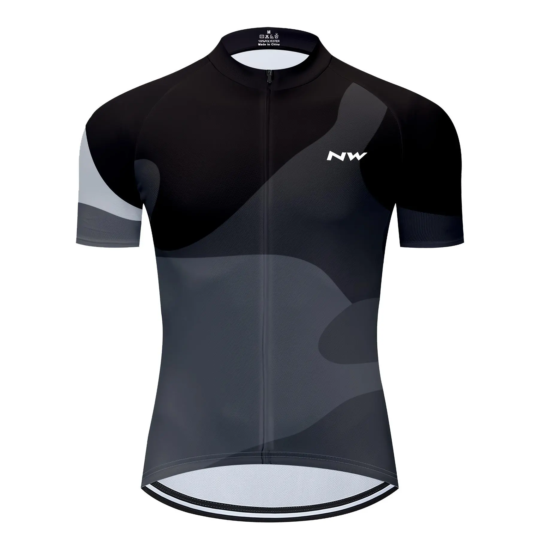 Men's Windproof Cycling Jacket, Waterproof and Breathable Long Sleeve Polyester Top for Outdoor Bicycle Riding, Polyester Fiber, Male, Biking