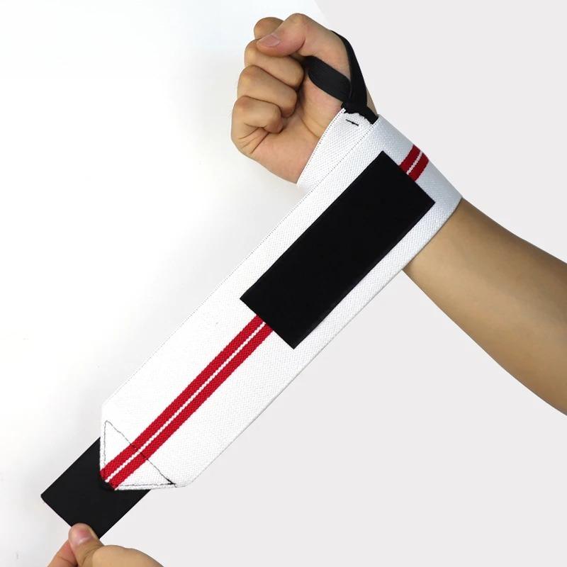 1 Pair Adjustable Bandages Weightlifting Wristbands Wrist Protector Brace Support Professional Sports 1 Pair Adjustable Bandages Weightlifting Wristbands Wrist Protector Brace Support Professional Sports