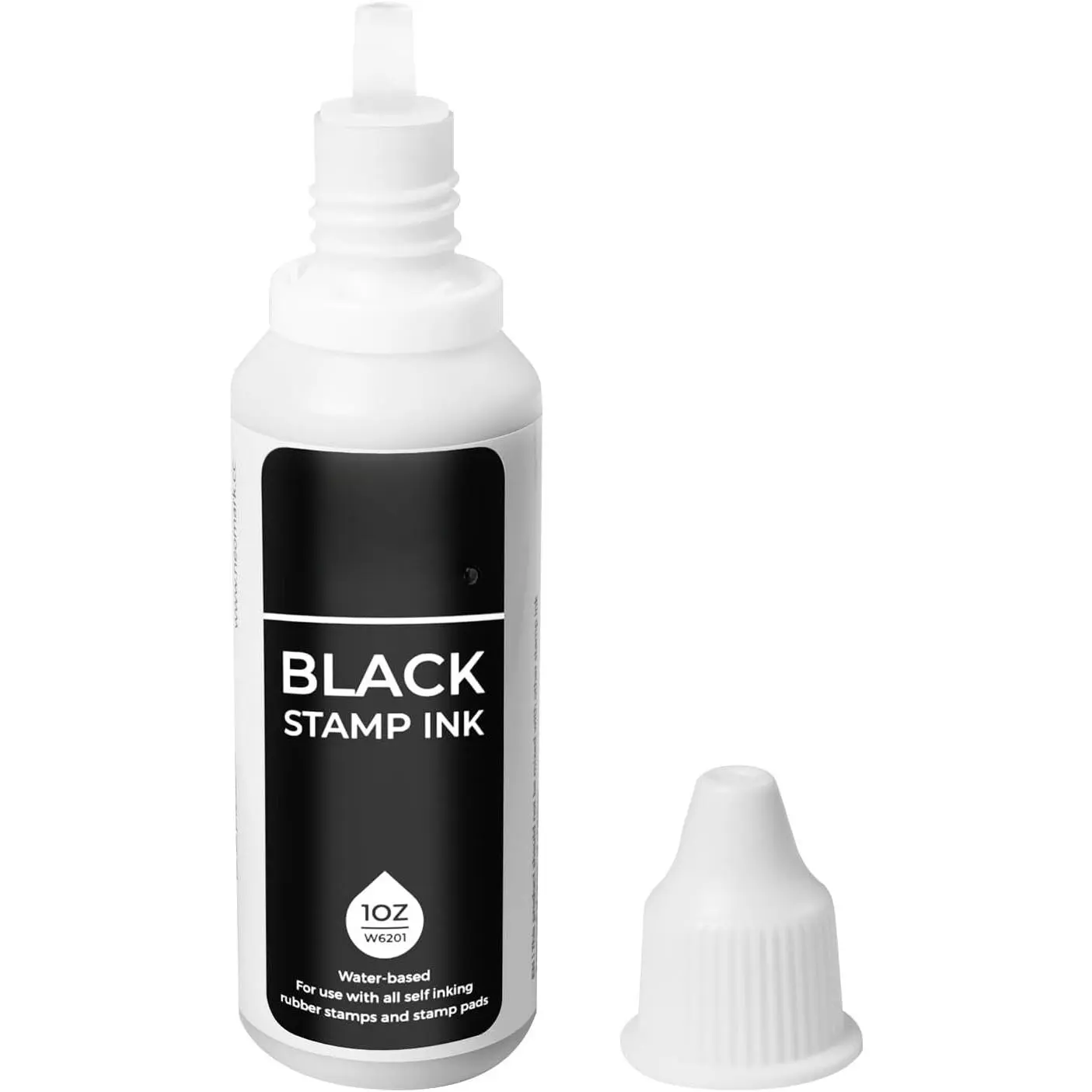 Ink, Quick-Drying and AP-Certified  Refill Ink for Self-Inking , Date  and  Pads(Black, 1oz)