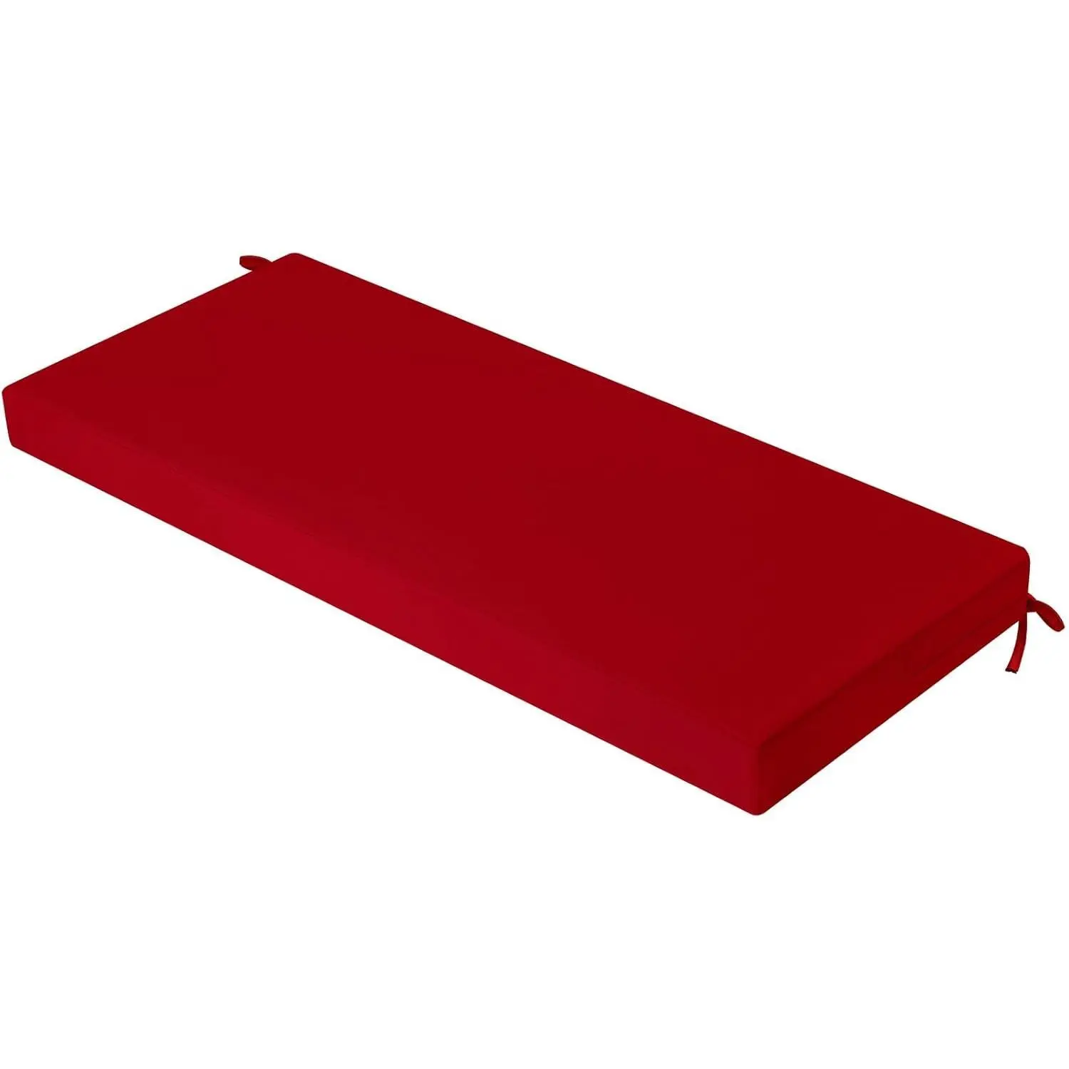 Waterproof Polyester Outdoor Bench Cushion - 42x18 in Patio Porch Swing Replacement Seat Pad with Ties for Backyard Garden Furniture (Patio Use)