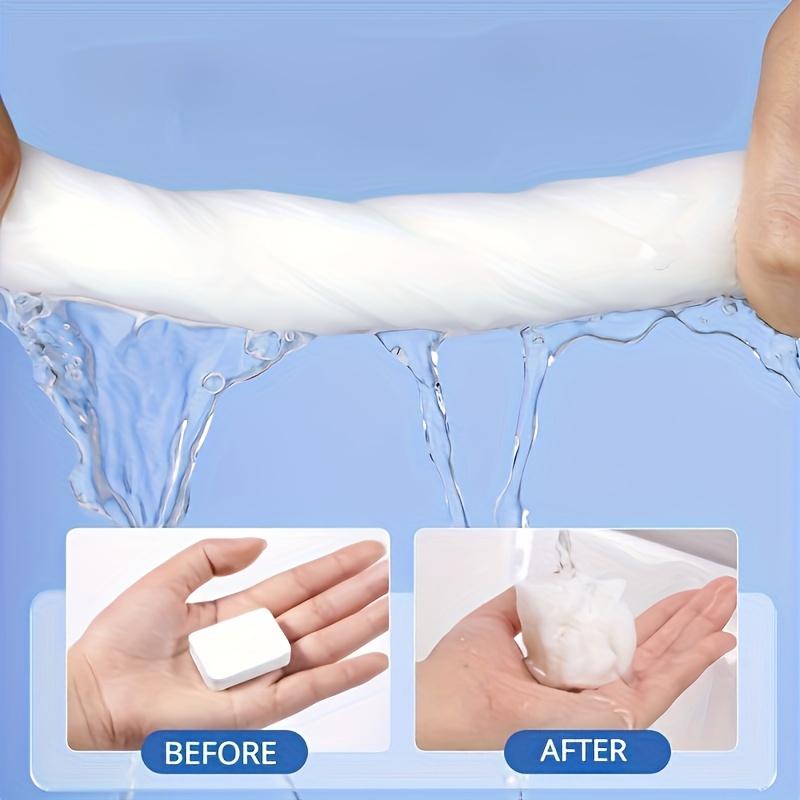 14pcs/set Portable Compressed Towel, Disposable Face Towel for Outdoor Camping Travel, Bathroom Supplies