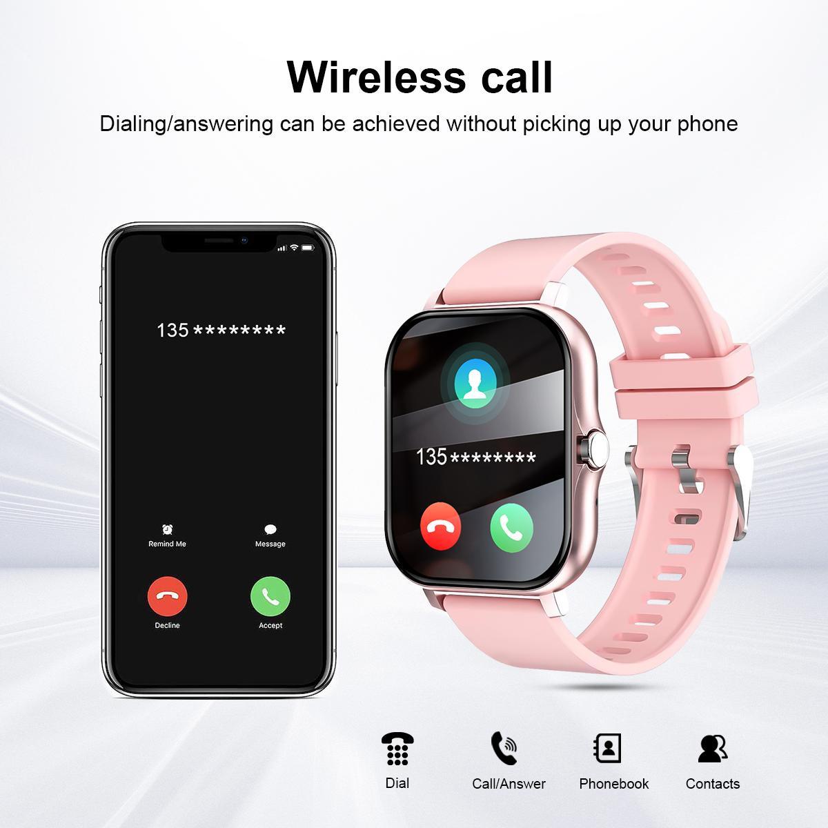 Multifunctional Smart Watch, Fashionable Digital Watch with Multi-Sport Modes, Sports Watch for Women & Men, Wearable