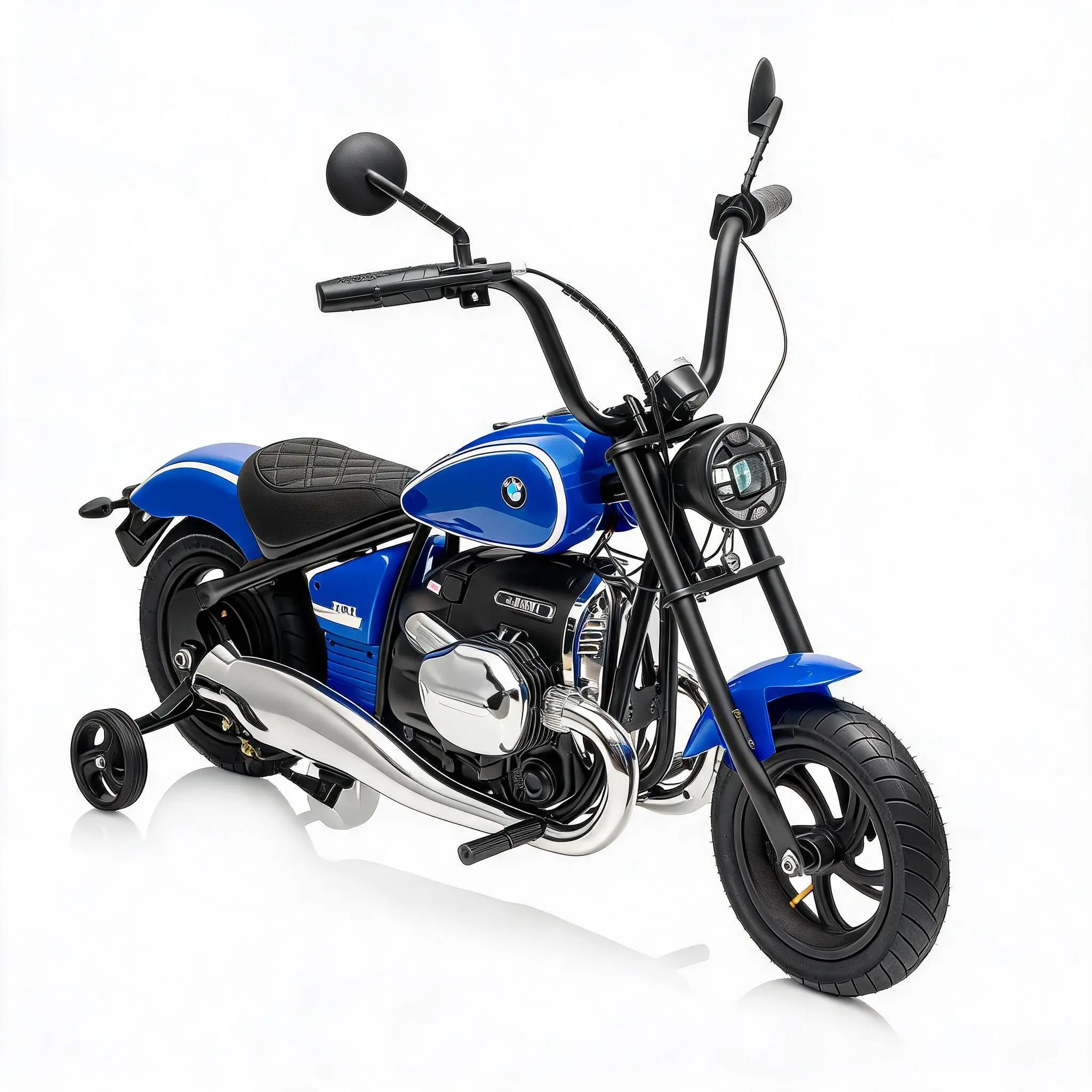 24V Electric Ride-On Motorcycle for Kids – Battery Powered, Outdoor Toy Vehicle, Realistic Design, Safe Training Wheels, Easy Operation – Ideal for Boys & Girls, Ages 5–14