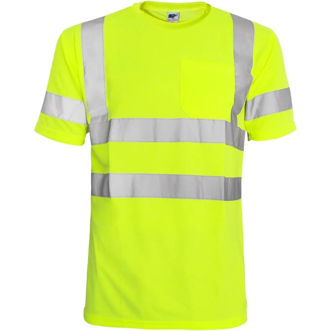 L&M® Vis T Shirt ANSI Class 3 Reflective Safety Lime Orange Short Long Sleeve HIGH Visibility