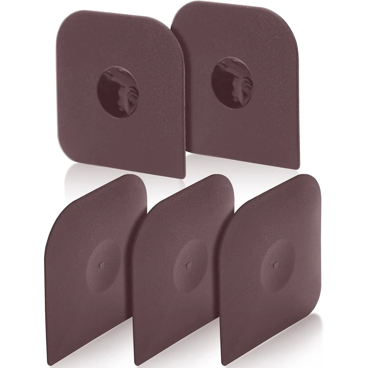 Pan Scraper Dish Scraper Tool Set, 5 Pack Plastic Pot Food ScraperGift