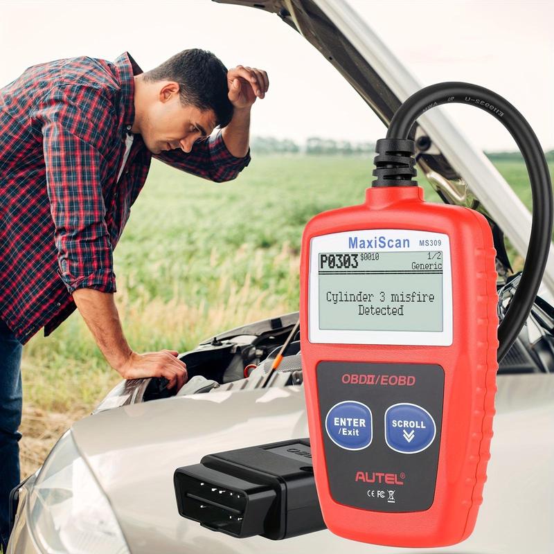 Multifunctional Car Fault Code Reader Accurate Engine Diagnostic Scanner ToolScanner Read & Erase Fault Code View For Peugeot