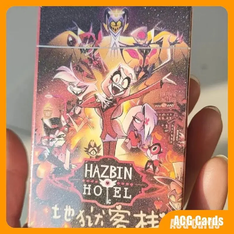 2026 new hot item Spot 55pcs Hazbins els Cards Charlie Morningstar Vaggie Alastor Anime Periphery Postcard Classic Toys Po Gift  Sales